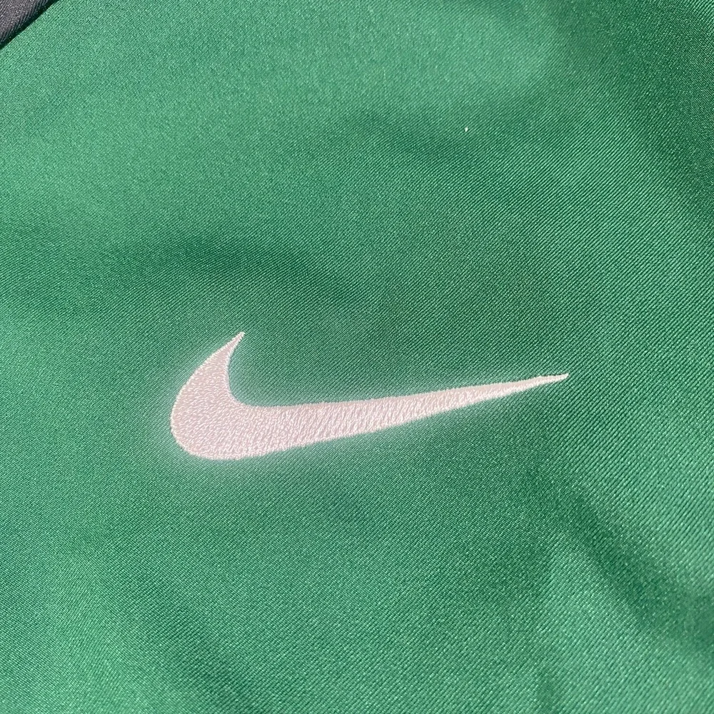 Nike Dri-Fit Michigan State Spartans Full Zip Jacket Men Medium Green Colorblock